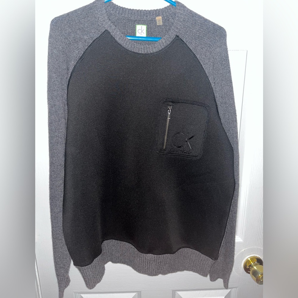 A really warm sweater that was never worn.